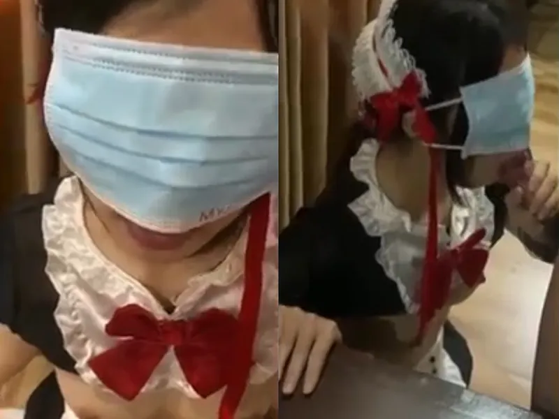 Người yêu việt dâm cosplay nô lệ tình dục liếm bú con chuối điêu luyện